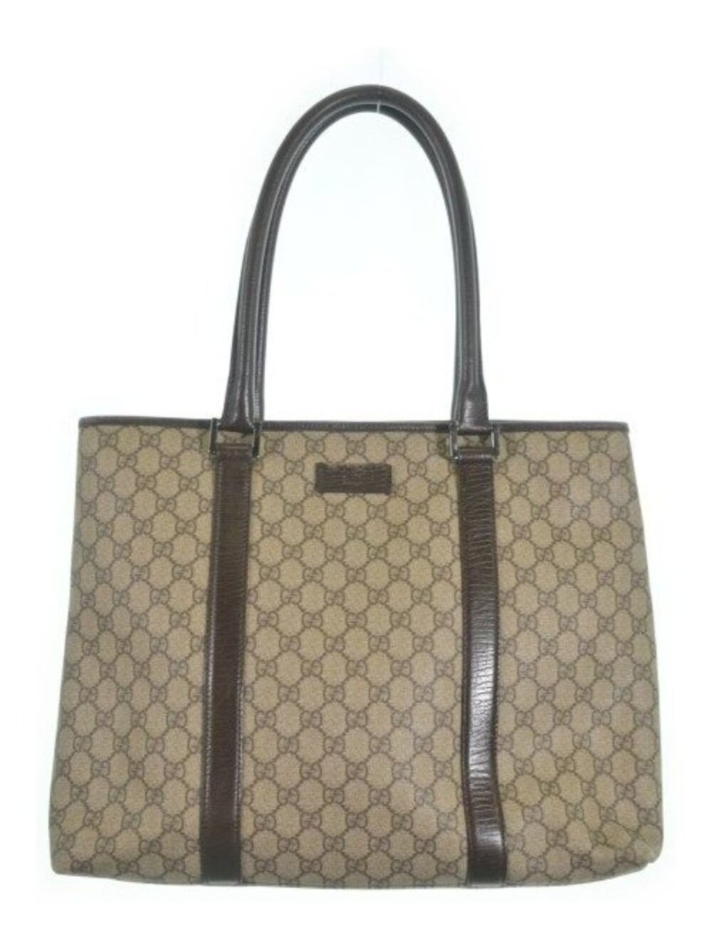 Gucci GG Supreme Tote Bag Beige